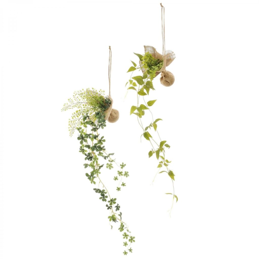 癒しの空間を彩るフェイクグリーンの使用例10 / Fake Greenery Idea 10 for a Healing Space