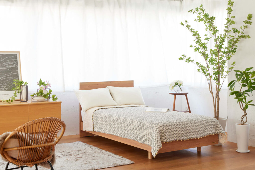 癒しの空間を彩るフェイクグリーンの使用例9 / Fake Greenery Idea 9 for a Healing Space